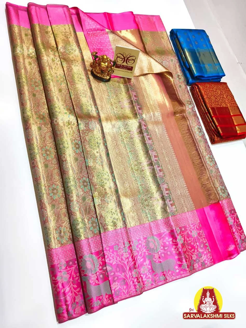 Bridal Kanchipuram Silk Sarees Authentic 