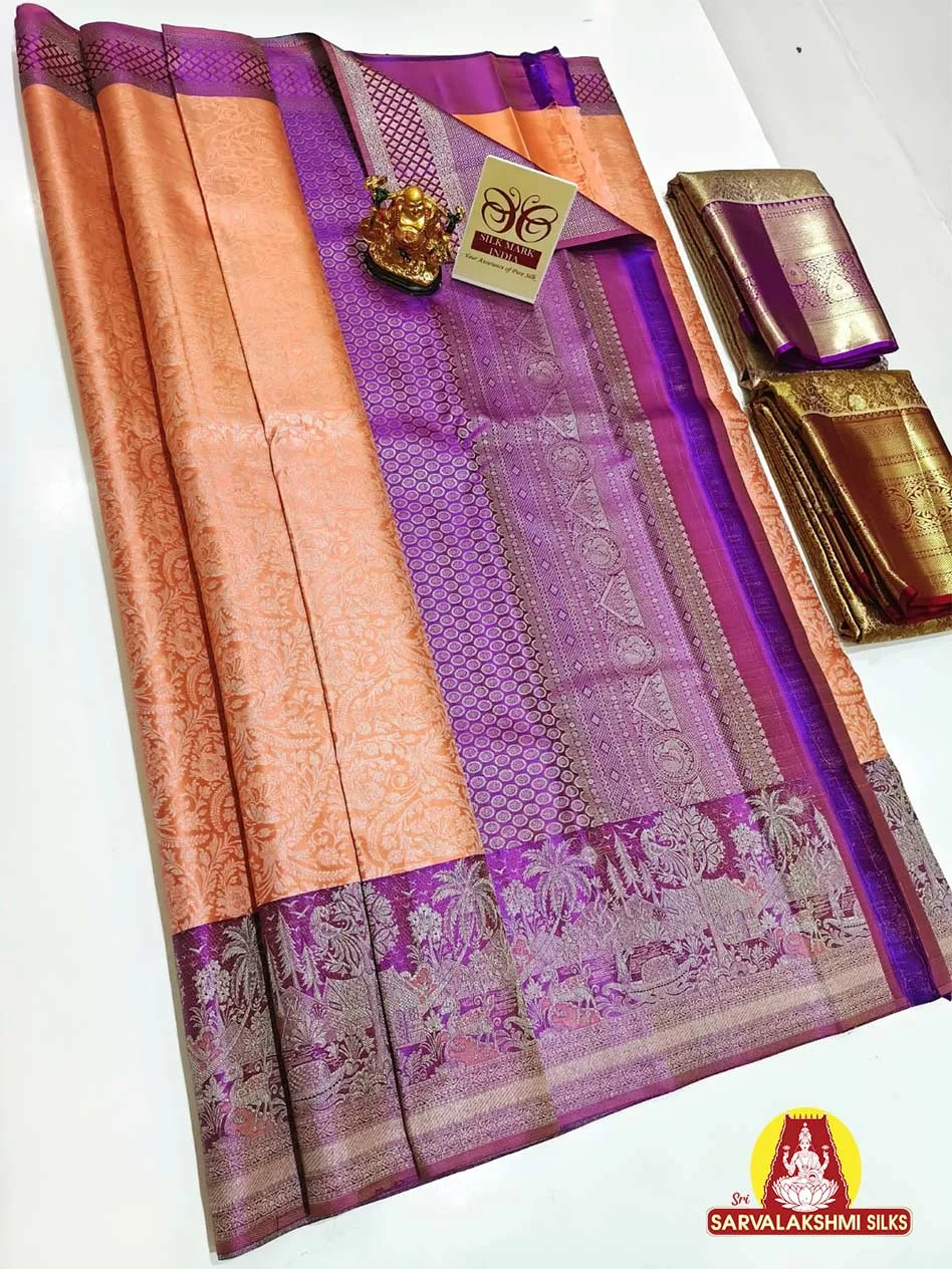 Bridal Kanchipuram Silk Sarees Traditional