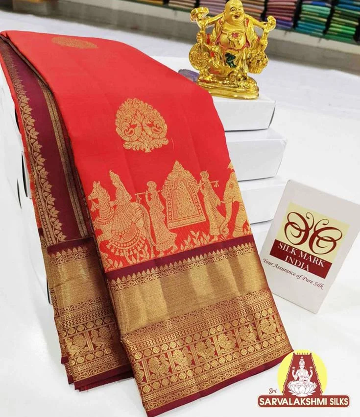 Handloom kanchipuram Silk sarees Collection