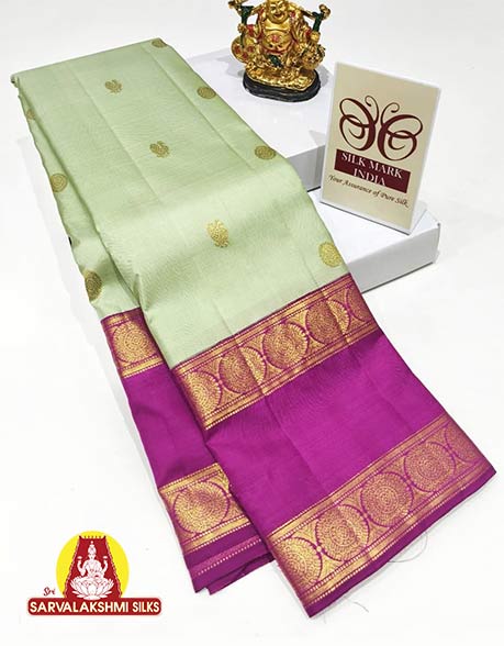 Authentic Kanchipuram Heritage silk saree